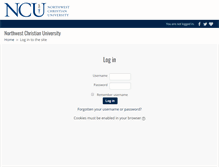 Tablet Screenshot of beaconlearning.nwcu.edu