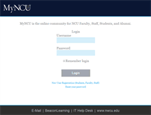 Tablet Screenshot of myncu.nwcu.edu